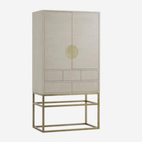 Andrew Martin Bar Cabinet Reagan White