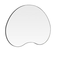 Olivia's Oman Pebble Wall Mirror in Black