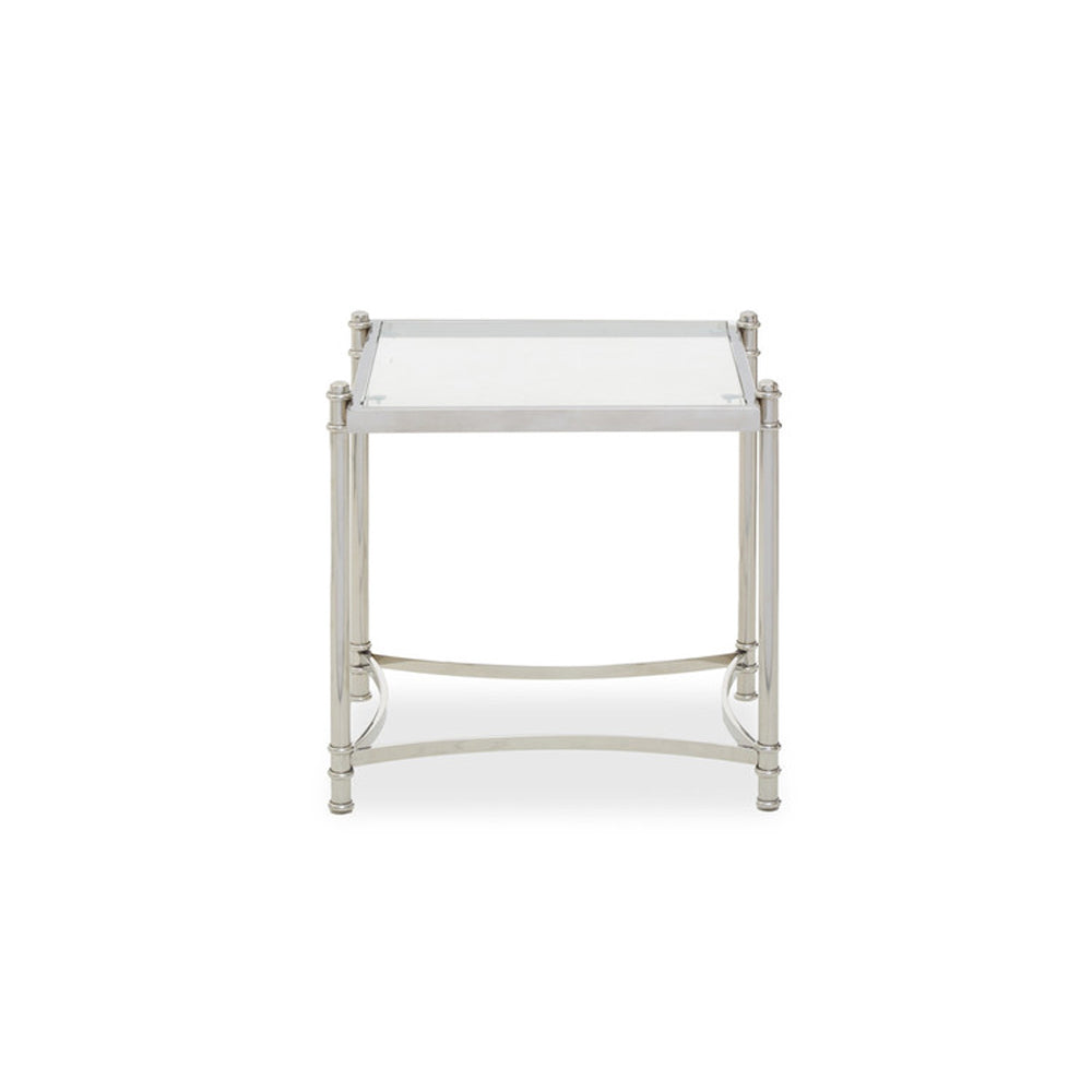 Olivia's Luxe Collection - Ashley Silver Side Table