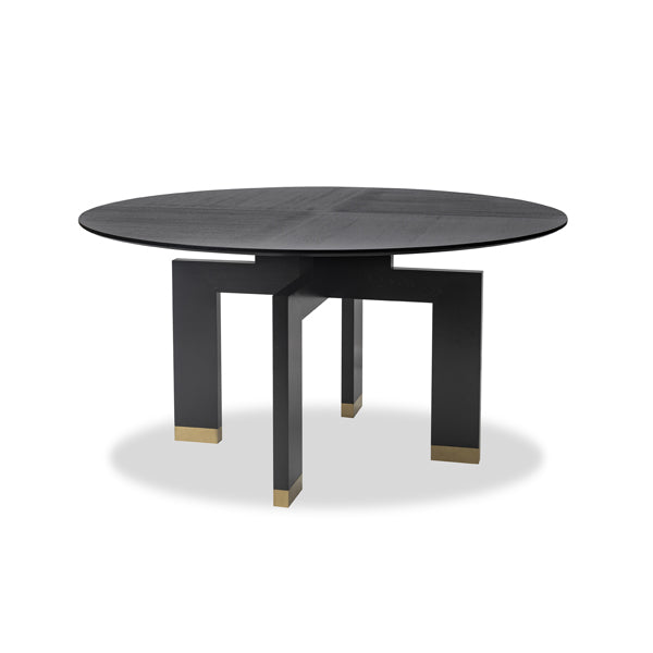 Liang & Eimil Ponte Brass Round 4 Seater Dining Table