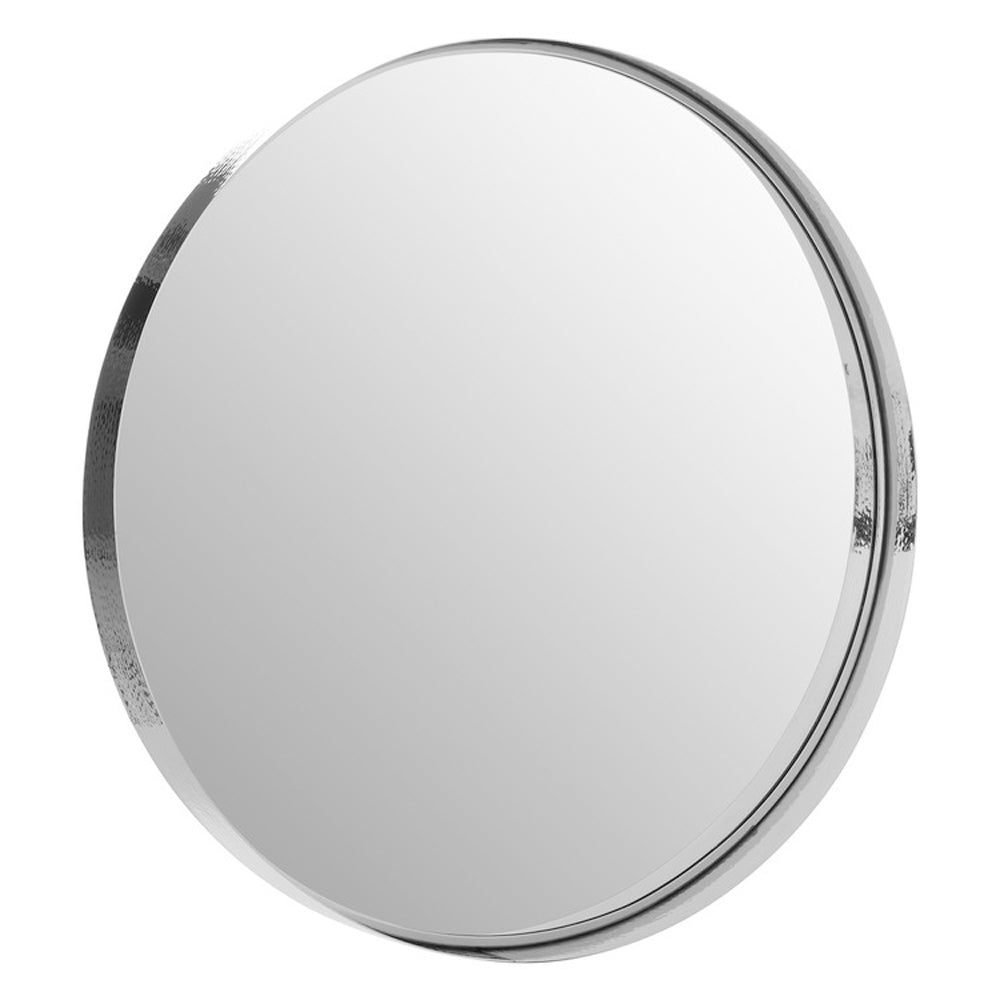  Premier-Olivia's Luxe Collection - Silver Medium Round Wall Mirror-Silver 245 