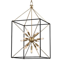 Hudson Valley Lighting Glendale Brass 13 Light Chandelier