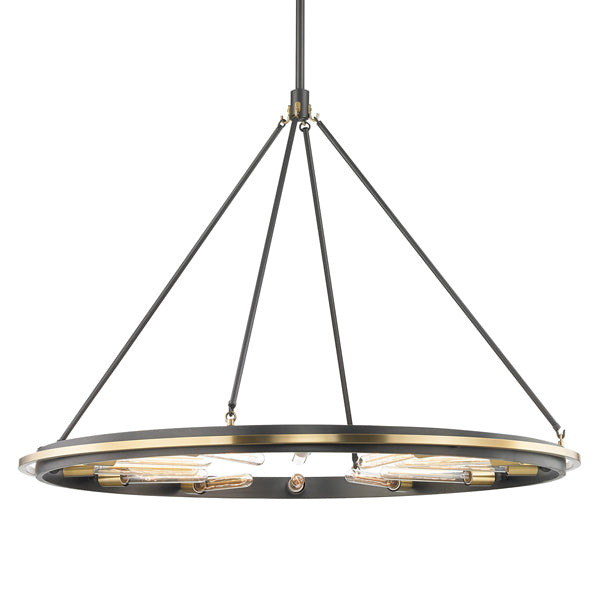 Chambers 12 Light Pendant Light - Aged Old Bronze Hudson Valley Lighting 1