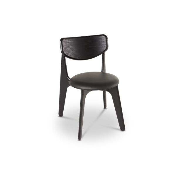 Tom Dixon Slab Chair Black Upholstered