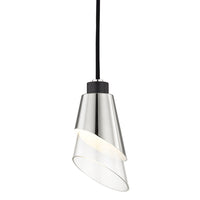 Hudson Valley Lighting Angie Steel 1 Light Pendant