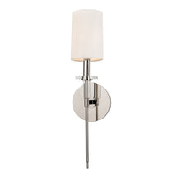 Hudson Valley Lighting Amherst Steel Small 1 Light Wall Sconce