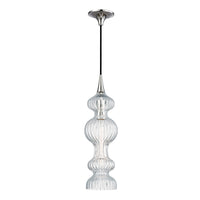 Hudson Valley Lighting Pomfret Steel 1 Light Pendant With Clear Glass 1600-PN-CL-CE