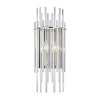 Hudson Valley Lighting Polished Nickel Wallis 2 Light Wall Sconce