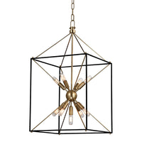 Hudson Valley Lighting Glendale Brass 9 Light Pendant