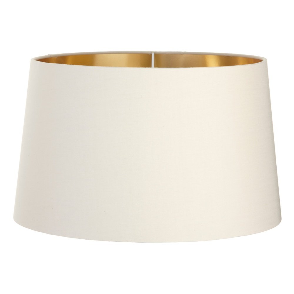 RV Astley Shade Soft Latte With Gold Lining 48cm