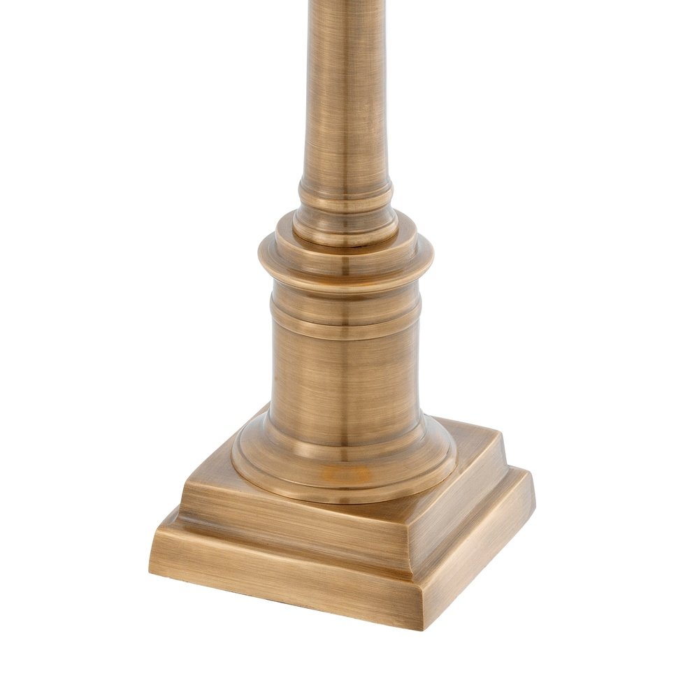  Eichholtz-Eichholtz Cologne S Table Lamp Antique Brass Finish Inc Shade-Gold 93 