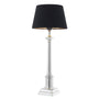 Eichholtz Cologne S Table Lamp Nickel Finish inc Shade