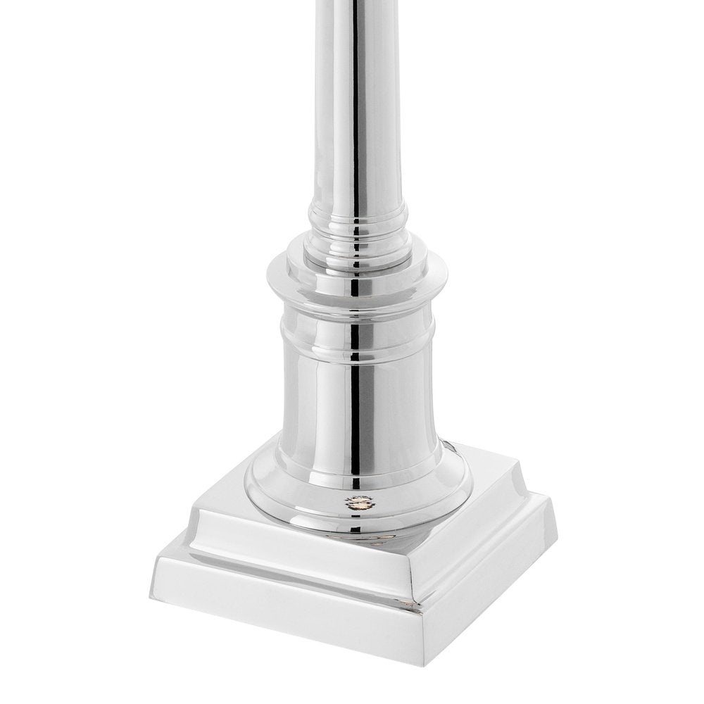  Eichholtz-Eichholtz Cologne S Table Lamp Nickel Finish inc Shade-Silver 65 