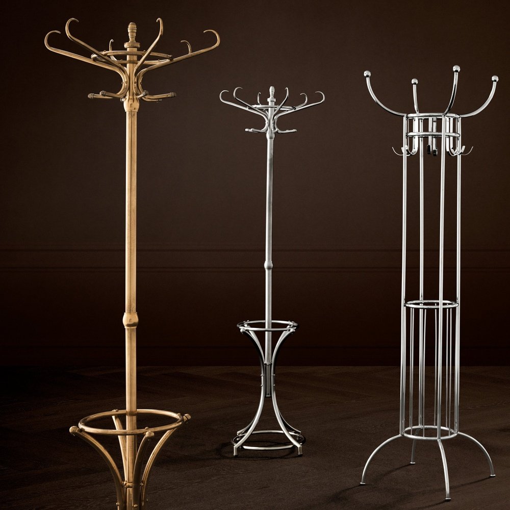 Kent Coatrack Antique Brass Finish Olivia's