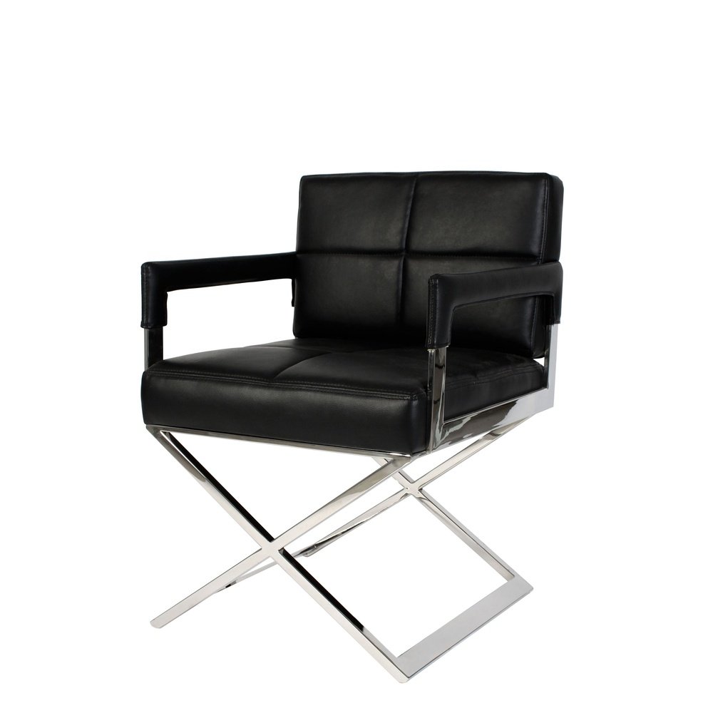  Eichholtz-Eichholtz Cross Desk Chair-Black 41 