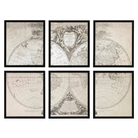 Eichholtz Orbis Vetus Set of 6 Prints