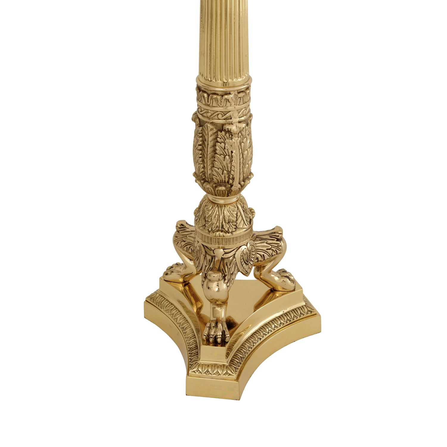  Eichholtz-Eichholtz Jefferson Candle Holder Polished Brass Finish-Brass 81 
