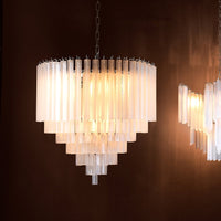 Eichholtz Nova Chandelier Frosted Glass