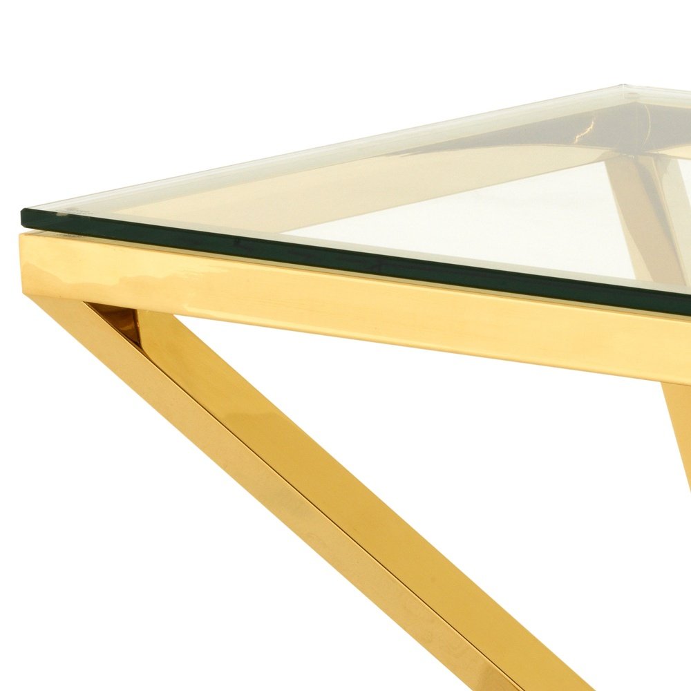 Eichholtz Connor Side Table Gold Finish