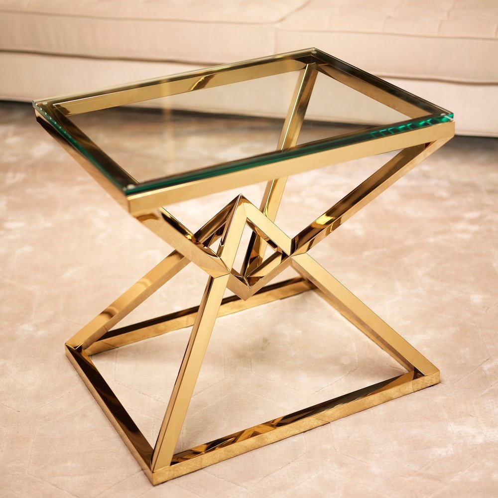 Eichholtz Connor Side Table Gold Finish