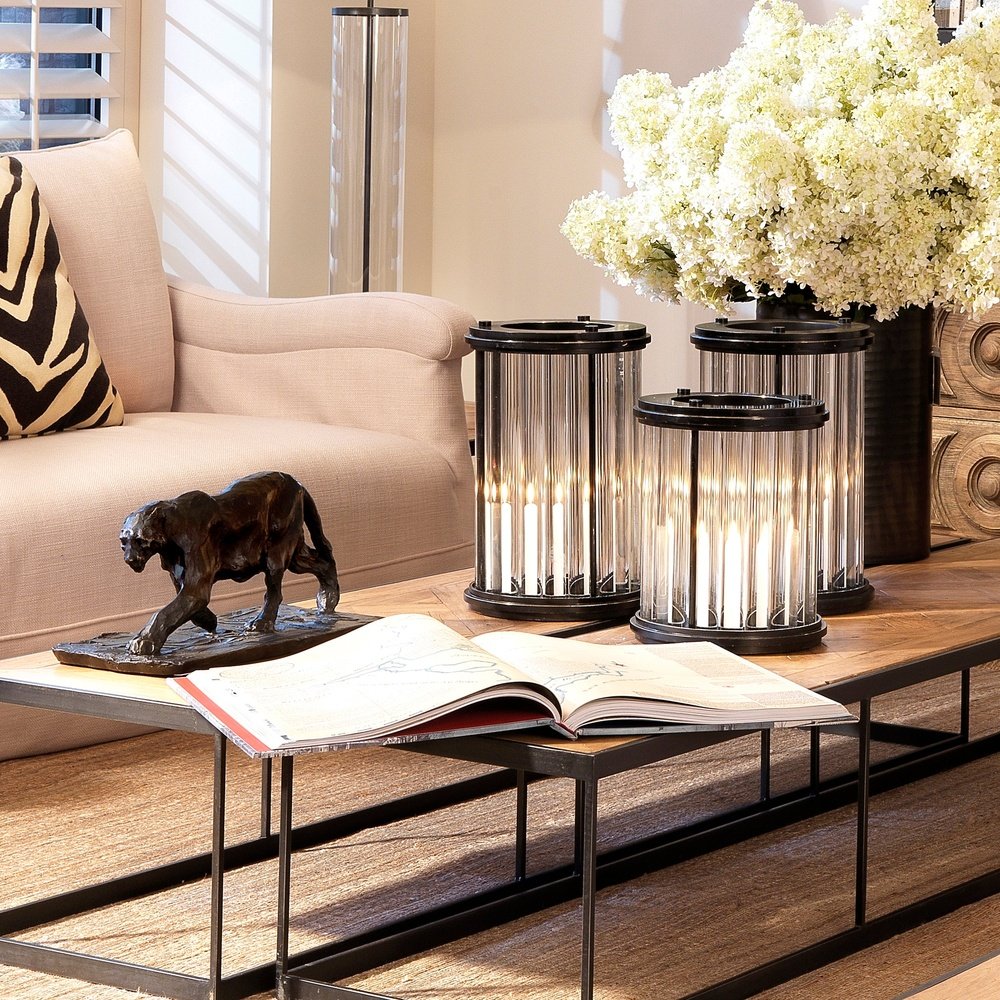 Ruhlmann Large Hurricane Lantern - Bronze Finish Eichholtz 2