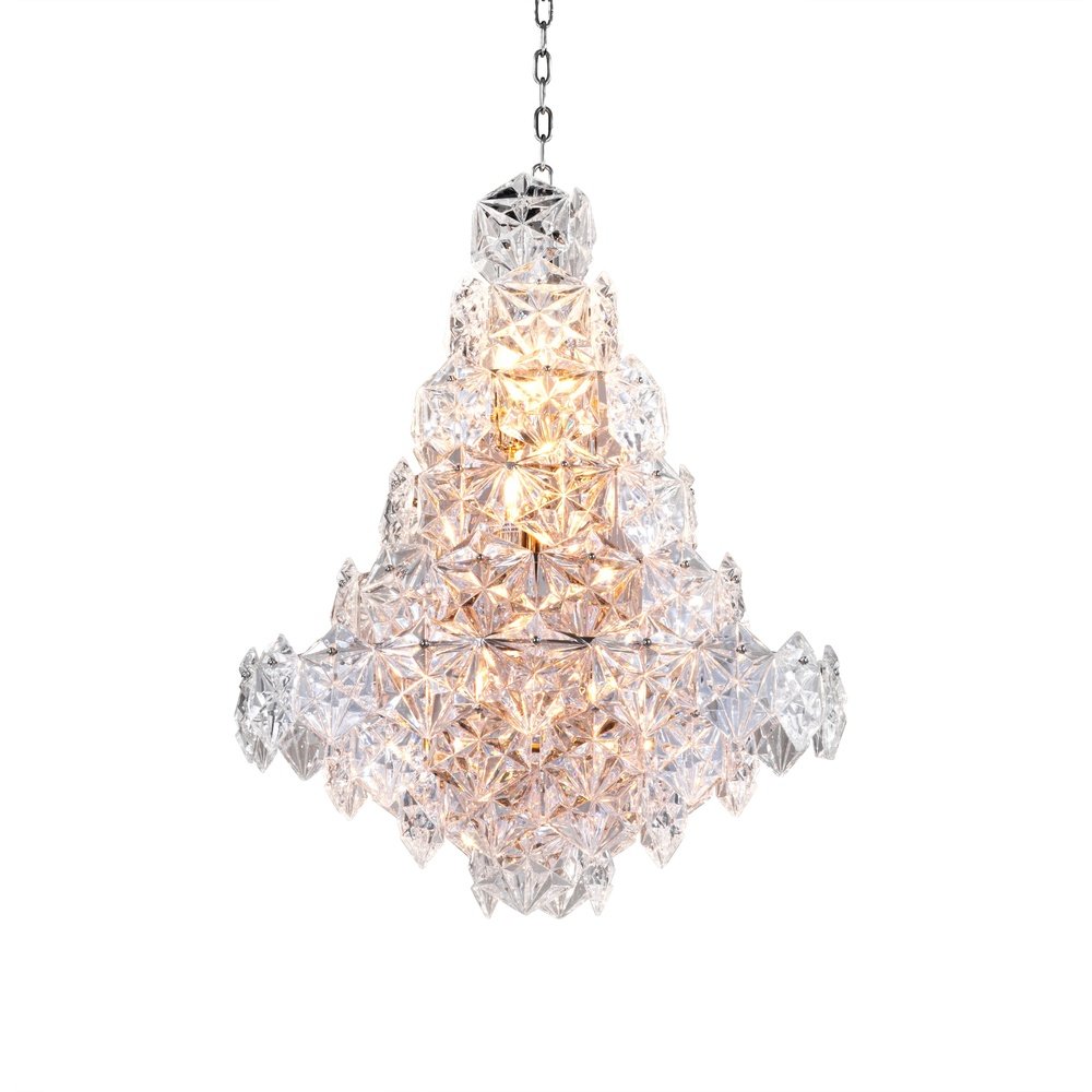 Hermitage Small Chandelier - Nickel Eichholtz 1