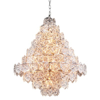 Eichholtz Hermitage Chandelier L Nickel finish