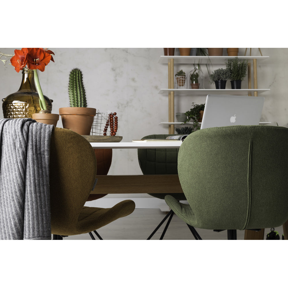 Zuiver Set of 2 Omg Dining Chairs Grey