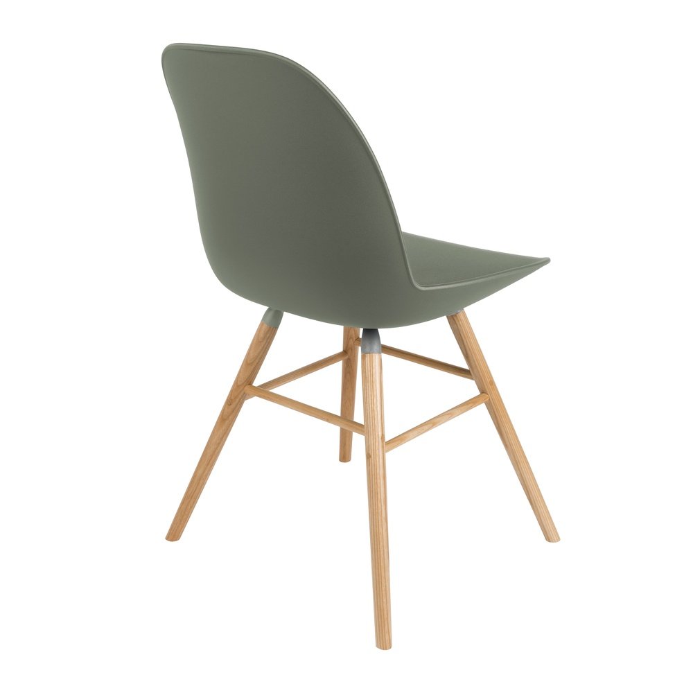 Zuiver-Zuiver Set of 2 Albert Kuip Dining Chairs Green-Green 77 