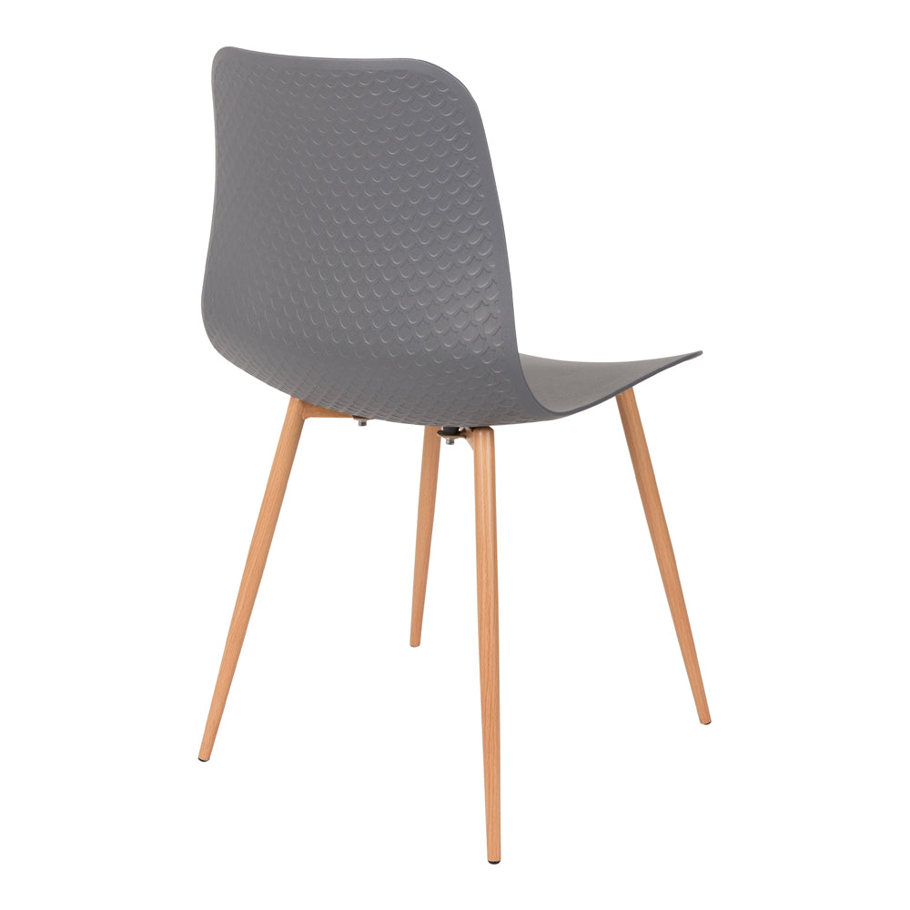 Olivia's Nordic Living Collection - Set of 2 Liv Dining Chairs in Grey