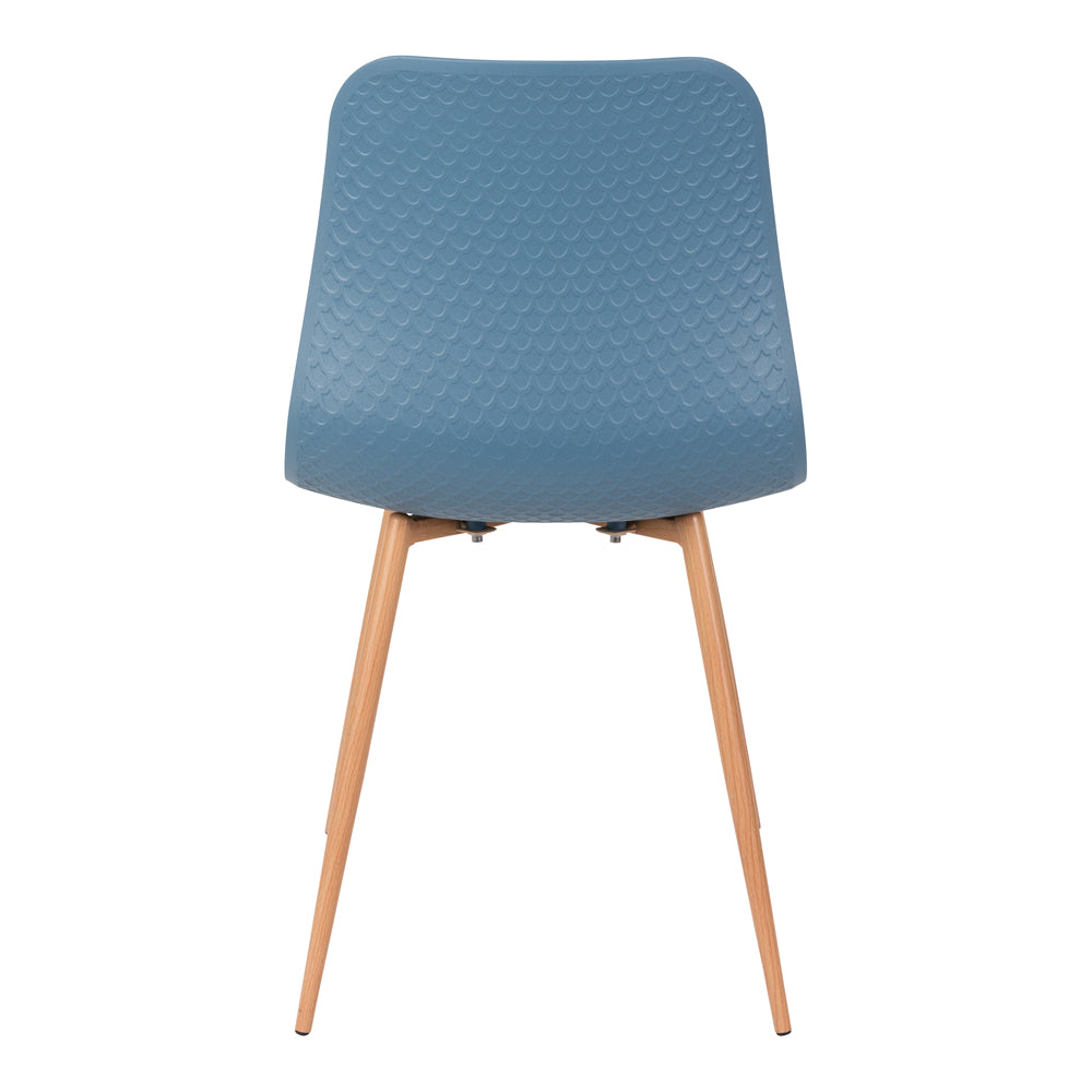 Olivia's Nordic Living Collection - Set of 2 Liv Dining Chairs in Blue