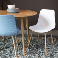 Olivia's Nordic Living Collection - Set of 2 Liv Dining Chairs in Blue