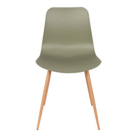 Olivia's Nordic Living Collection - Set of 2 Liv Dining Chairs in Green