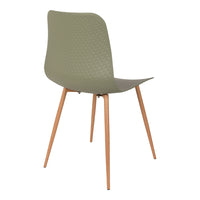 Olivia's Nordic Living Collection - Set of 2 Liv Dining Chairs in Green