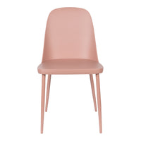 Olivia's Nordic Living Collection - Set of 2 Pascal Dining Chairs in Pink