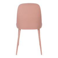 Olivia's Nordic Living Collection - Set of 2 Pascal Dining Chairs in Pink