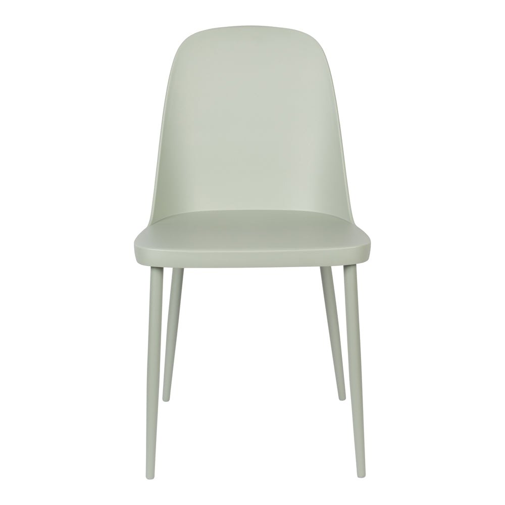 Olivia's Nordic Living Collection - Set of 2 Pascal Dining Chairs in Mint