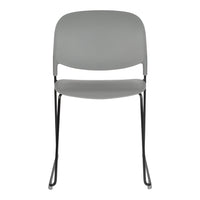 Olivia's Nordic Living Collection - Set of 4 Sven Stackable Dining Chairs in Grey