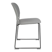 Olivia's Nordic Living Collection - Set of 4 Sven Stackable Dining Chairs in Grey