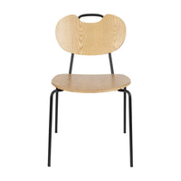 Olivia's Nordic Living Collection Set of 2 Asper Chairs in Natural