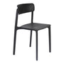 Olivia's Nordic Living Collection - Set of 4 Chi Dining Chairs in Black