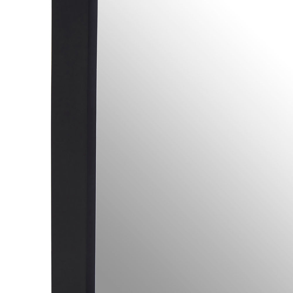 Soft Industrial Collection Large Square Wall Mirror - Black Premier 3