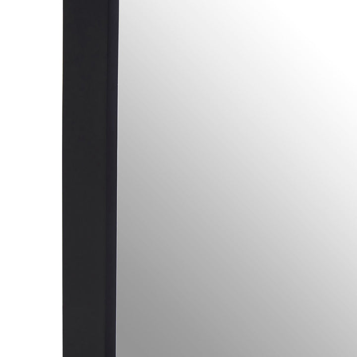 Soft Industrial Collection Large Square Wall Mirror - Black Premier 3