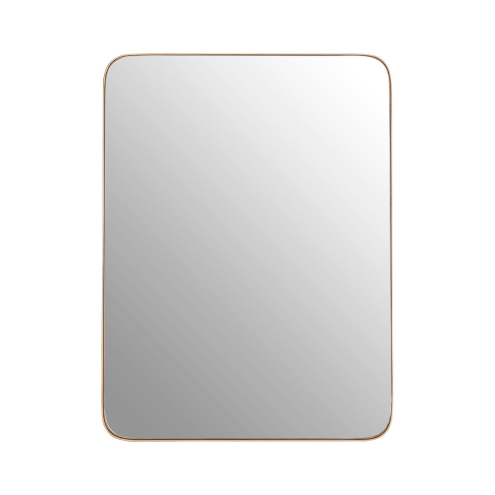 Olivia's Soft Industrial Collection - Large Wall Mirror in Gold