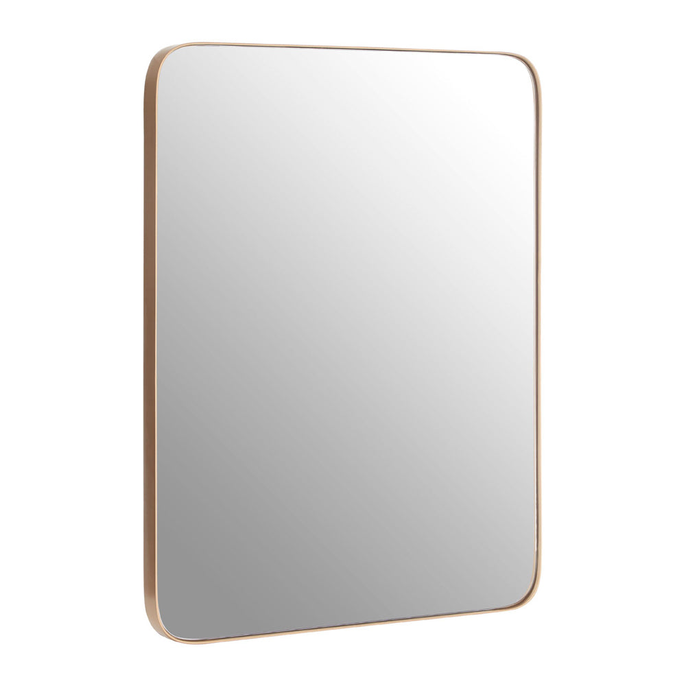 Olivia's Soft Industrial Collection - Large Wall Mirror in Gold