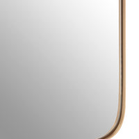 Olivia's Soft Industrial Collection - Large Wall Mirror in Gold