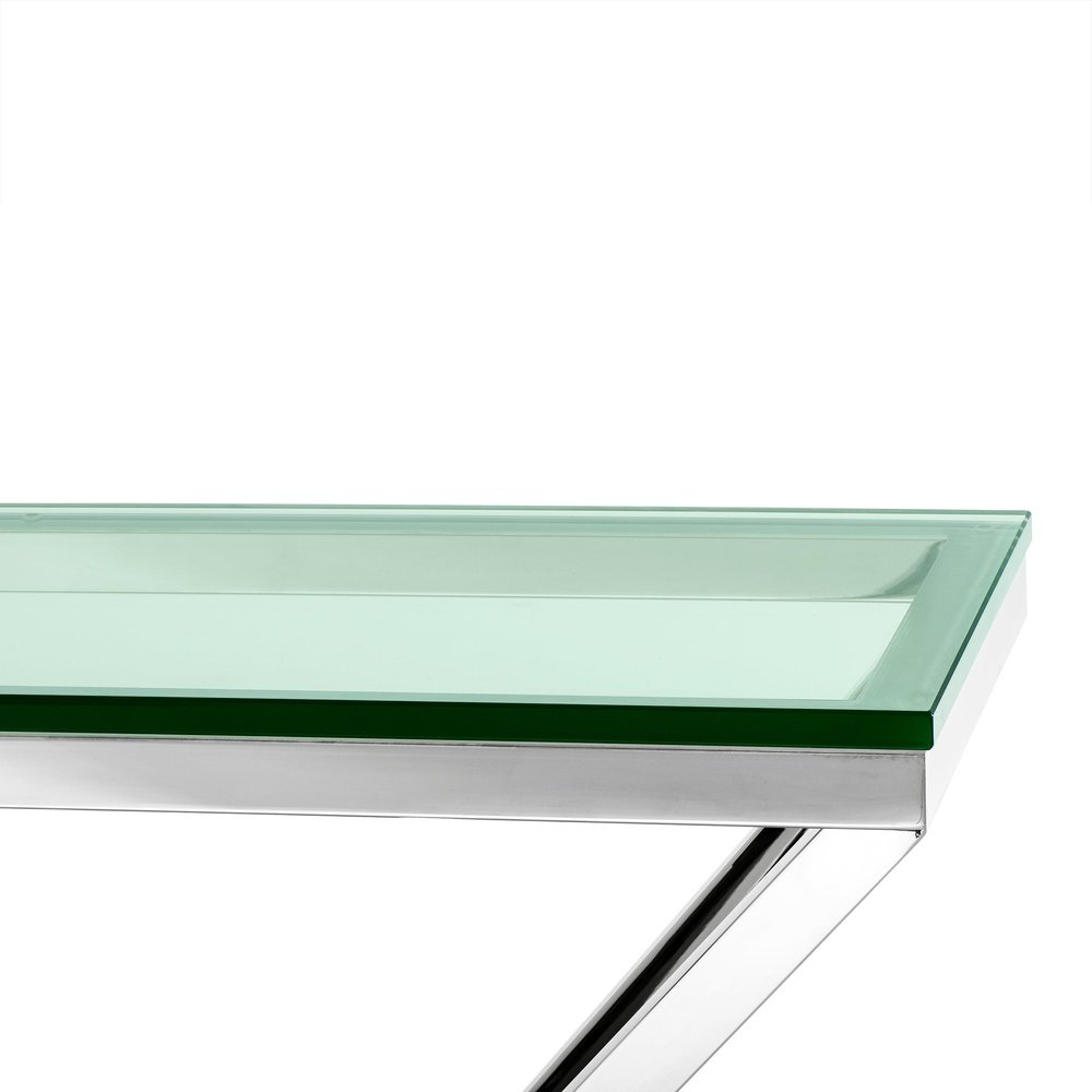 Eichholtz Connor Console Table Polished Stainless Steel