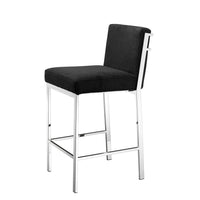 Eichholtz Scott Counter Stool Black Velvet