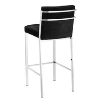 Eichholtz Scott Bar Stool Black Velvet