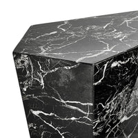 Eichholtz Set of 3 Prudential Coffee Table Black Faux Marble